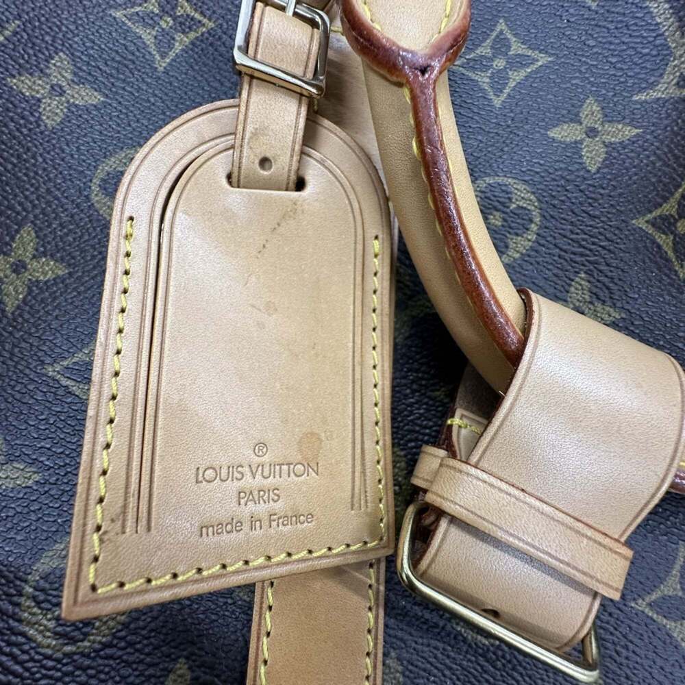 LOUIS VUITTON Authentic Brown Boston Bag - Picture 9 of 10